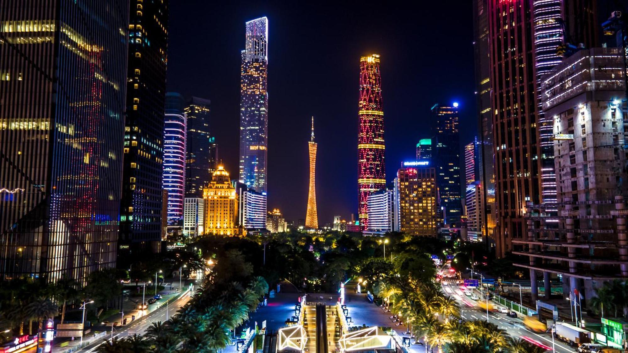 Guangzhou XI Yun - Lai Xizhou Hotel-Free Shuttle Bus During Canton Fair المظهر الخارجي الصورة