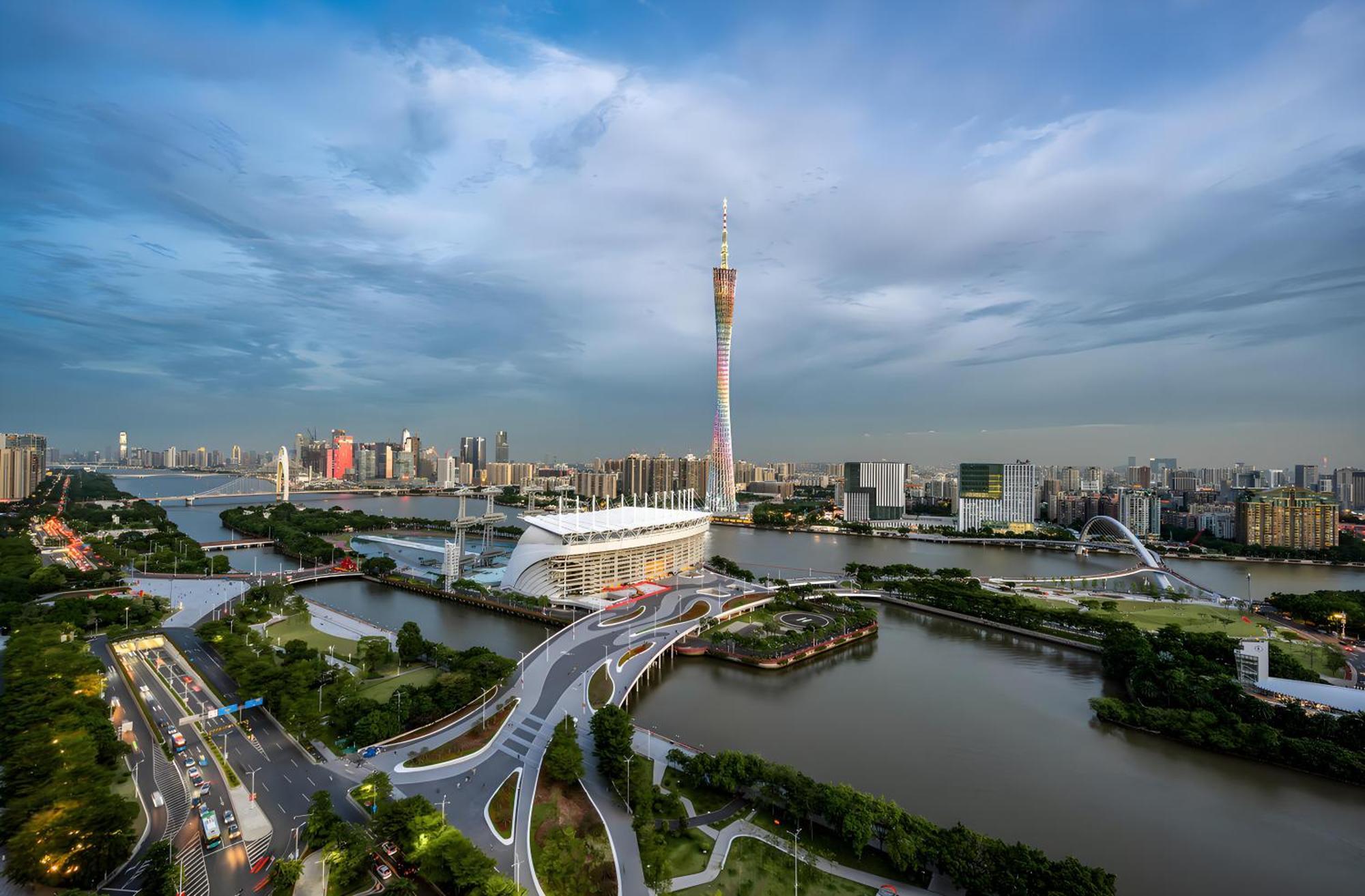 Guangzhou XI Yun - Lai Xizhou Hotel-Free Shuttle Bus During Canton Fair المظهر الخارجي الصورة