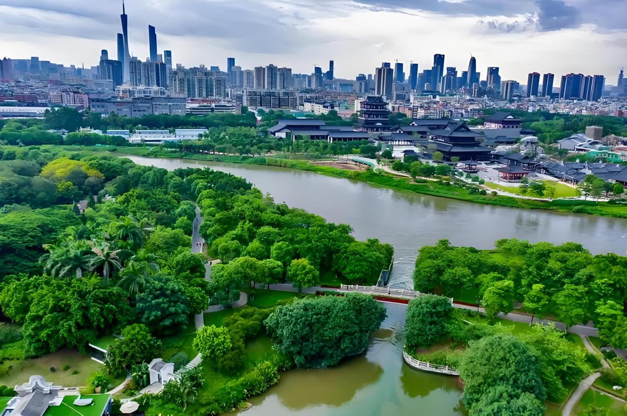 Guangzhou XI Yun - Lai Xizhou Hotel-Free Shuttle Bus During Canton Fair المظهر الخارجي الصورة